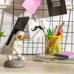 inny Akcesoria Gsm|Figurki Dekoracyjne^Uchwyt na smartphone ASTRONAUTA 17 cm
