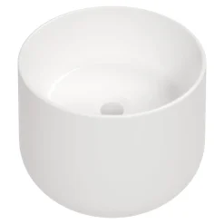 Best Deante Umywalka ceramiczna nablatowa biała ARNIKA 37,5 cm