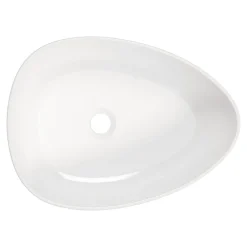Deante Umywalki I Baterie|Umywalki I Baterie^Umywalka ceramiczna nablatowa biała ALPINIA 47 cm