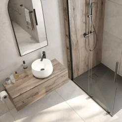 Deante Umywalki I Baterie|Umywalki I Baterie^Umywalka ceramiczna nablatowa biała ARNIKA 35,3 cm