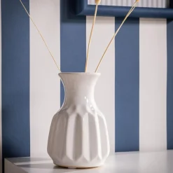 Sale inny Wazon ceramiczny biały 12 cm