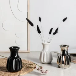Discount inny Wazon ceramiczny czarny 12 cm
