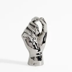 Sale inny Wazon srebrny RĘKA 9,5 cm