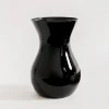 Wazony^Wazon szklany czarny ASTA 18 cm