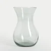 Wazony^Wazon transparentny szary ASTA 18 cm