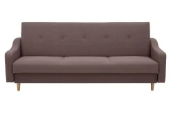 Wersalka retro na drewnianych nóżkach LUIZA