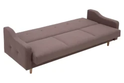 Wersalka retro na drewnianych nóżkach LUIZA