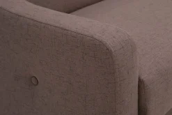 Wersalka retro na drewnianych nóżkach LUIZA