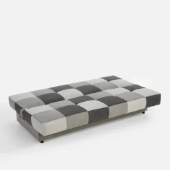 inny Wersalki|Sofy^Wersalka w szachownicę szara QUADRO