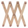 Wieszaki, Półki Tekstylne, Organizery^Wieszak drewniany do przedpokoju 12,5x31,5 cm MIX