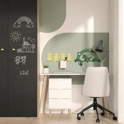 ADBOX Wieszaki, Półki Tekstylne, Organizery^Wieszak JEDNOROŻEC zielony KIDDON
