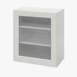 Szafki Kuchenne^Witryna BASIC PLUS BP/G60W cashmere