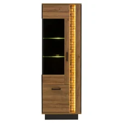 Furni Home Witryna DORIAN lewa DN6 2D z oświetleniem