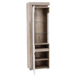 Discount Furni Home Witryna IRMA IM6 z oświetleniem