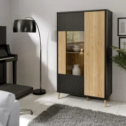 Outlet FORTE Witryna ryflowana niska FIXSMILE