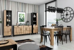 Furni Home Witryny^Witryna wąska S-LINE lewa