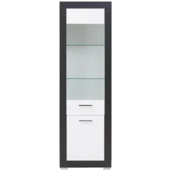 Outlet Furni Home Witryna wysoka GRAY