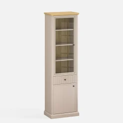 Clearance inny Witryna wysoka IDELLO taupe dąb kamienny