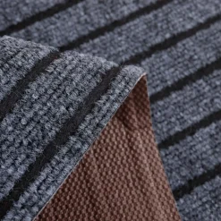 inny Wycieraczki^Wycieraczka do butów STRIPES, niebieska, 50x80 cm
