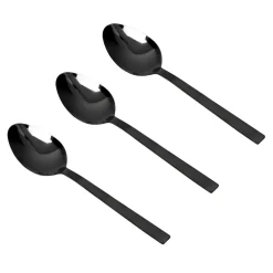 Kulig Sztućce^Łyżka PIANO BLACK kpl. 3 szt.