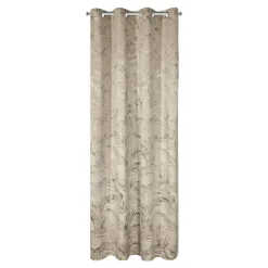 New Eurofirany Zasłona do salonu beżowa DEBRA 135x270 cm