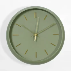 inny Zegary^Zegar ścienny zielony 30,5 cm