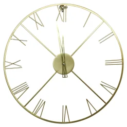 New inny Zegar ścienny złoty 50 cm