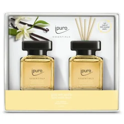Świece, Świeczniki I Latarenki^Zestaw 2 dyfuzorów zapachowych IPURO ESSENTIALS SOFT VANILLA 2x50 ml