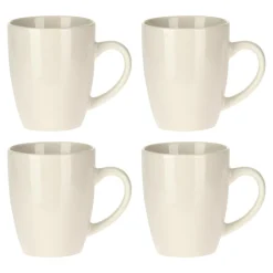 Szklanki I Kubki^Zestaw 4 kubków porcelanowych 200 ml