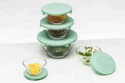 Clearance Zestaw 5 misek z pokrywkami MIX