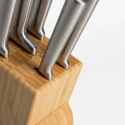 New Prima Cucina Zestaw 5 noży w drewnianym bloku BREMA 6 el.