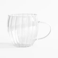 inny Szklanki I Kubki^Zestaw 2 szklanek ryflowanych 350 ml