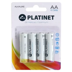 New PLATINET S.A. Zestaw baterii alkalicznych PLATINET LR06/AA - 4 szt.