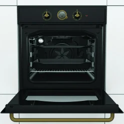 Best Gorenje Zestaw czarny CLASSICO – piekarnik i płyta gazowa