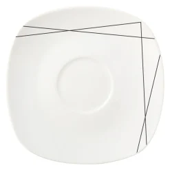Sale Zestaw obiadowo-kawowy z porcelany ETHEL, 30 el.