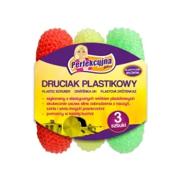 Akcesoria Do Sprzątania^Zmywak plastikowy, kpl 3 szt.